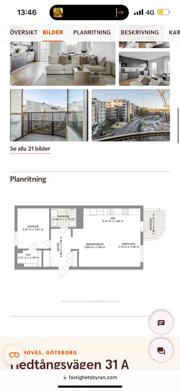 Hedtångsvägen 31, Hovås - bild 3