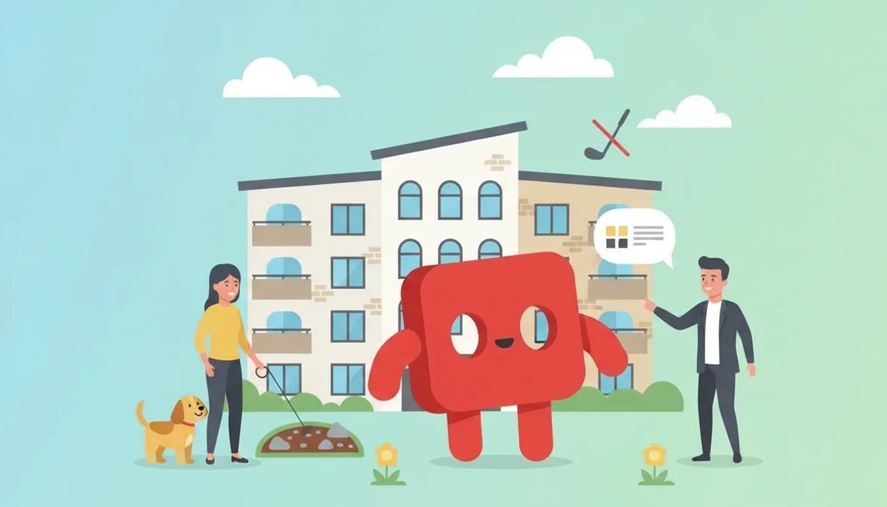 Hyresvärd i Kristianstad slår kissande hund med golfklubba – vad gäller för hyresgäster?